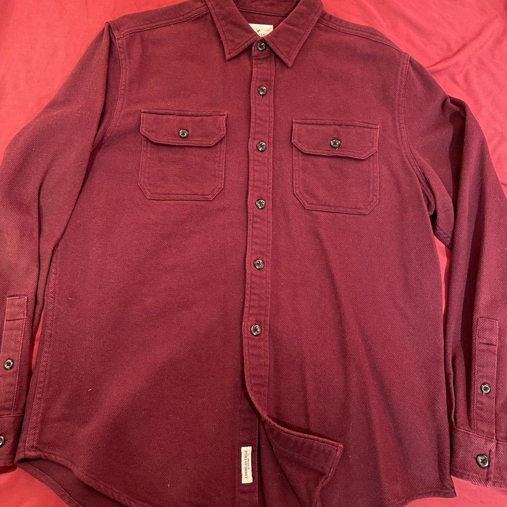 American Eagle button up Sz:L